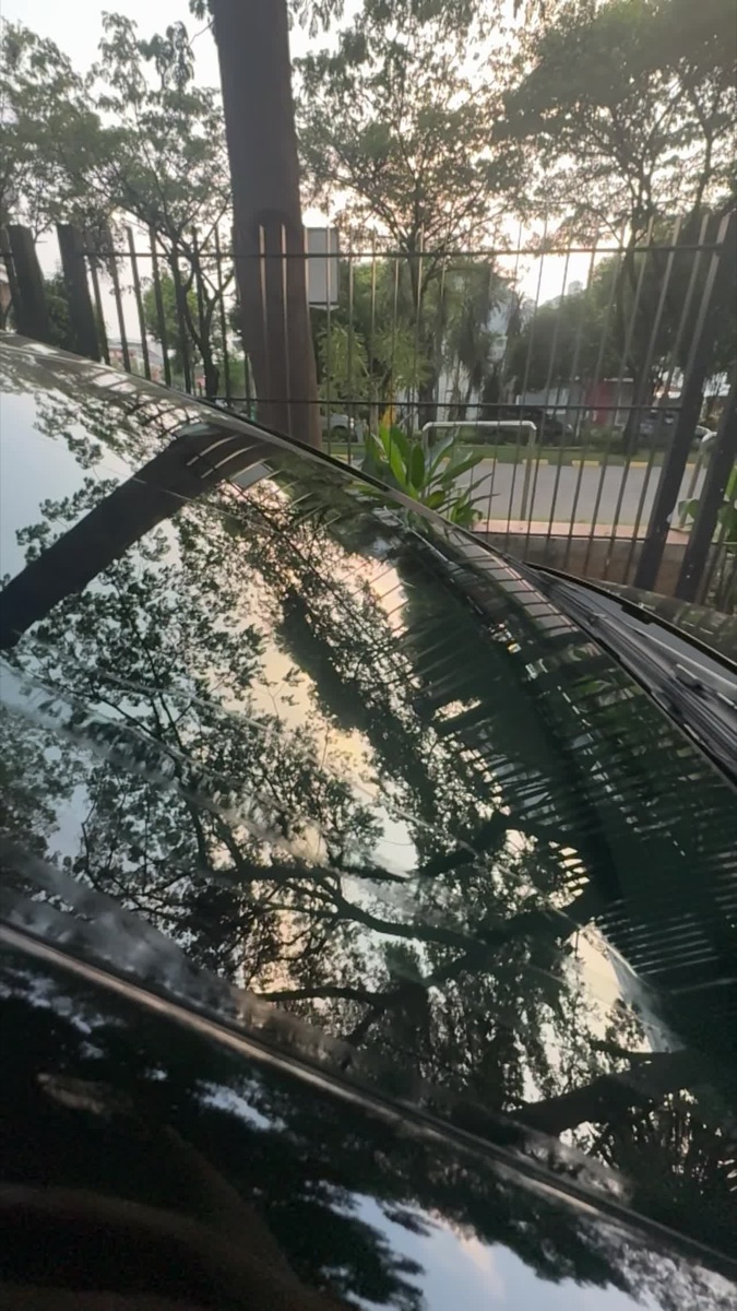 Thumbnail hasil pemasangan Wiper blade hybrid